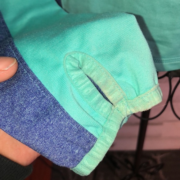 Victoria's Secret Pink Quarter Zip Pullover Sweatshirt Athletic Top Y2K 2000 sm‌ - Picture 5 of 8